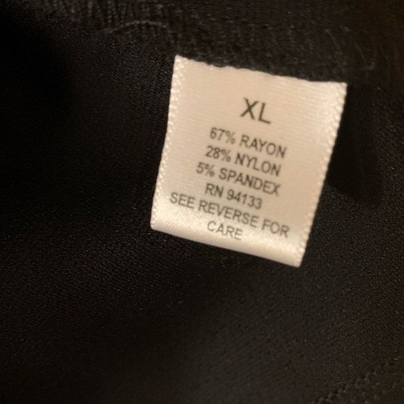 Deroo Black Vest. Sz XL, NWOT $129.00 - Picture 7 of 8